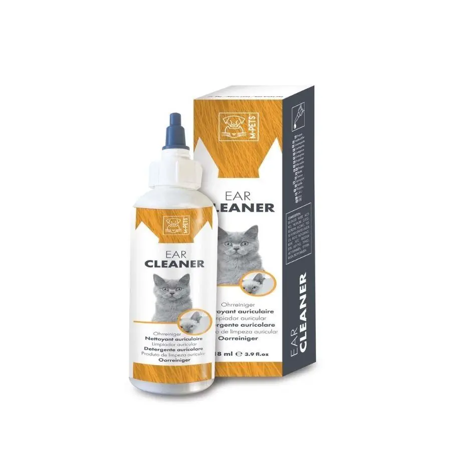 M-Pets Ear Cleaner Kediler için Kulak Temizleme Losyonu