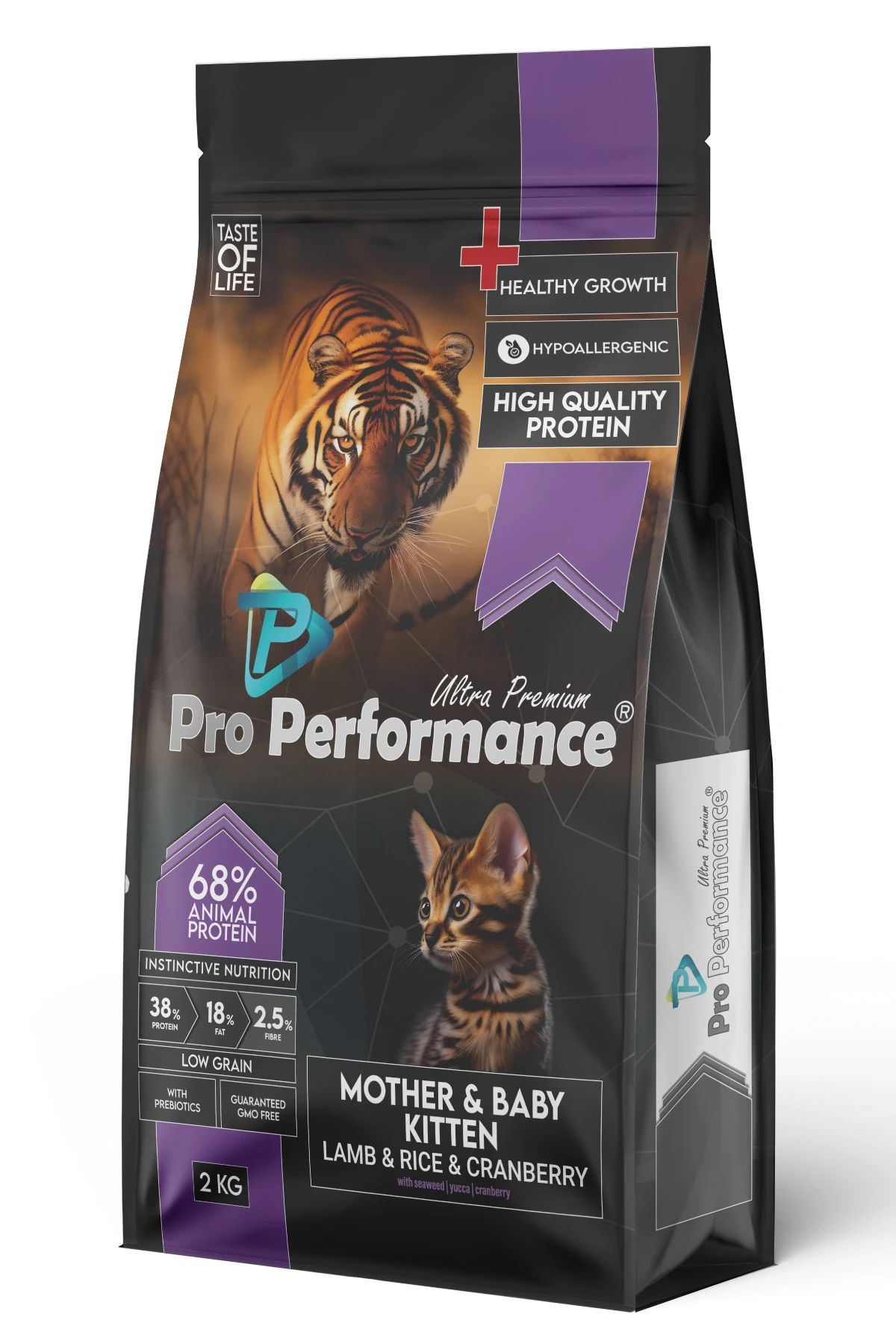 Pro Performance Mother&Baby Kuzulu ve Pirinçli Anne ve Yavru Kedi Maması - 2 Kg
