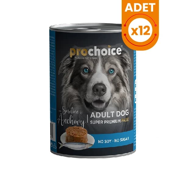 Pro Choice Adult Sardunya ve Hamsili Yetişkin Köpek Konservesi