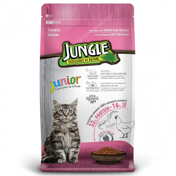 Jungle Chicken Kitten Cat Food