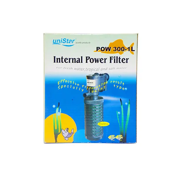 Unistar Pow 300-1l Akvaryum İç Filtresi {'id': '906632c9-df2c-4895-9e0c-bb874058f4c9', 'name': '500 L/h', 'colorCode': '', 'thumbnailImageId': '', 'variantTypeId': '363f5398-2e59-40f8-a68c-4b7ffe9d0b2d'}