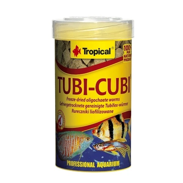 Tropical Tubi Cubi Kurutulmuş Balık Yemi