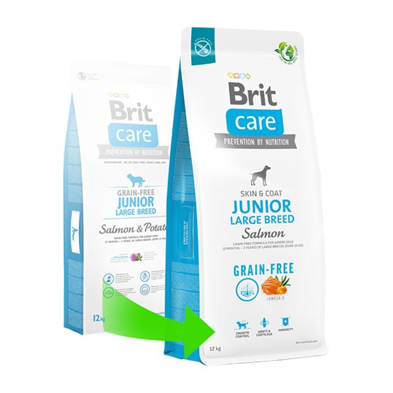 Brit Care Tahılsız Skin & Coat Somonlu Büyük Irk Yavru Köpek Maması