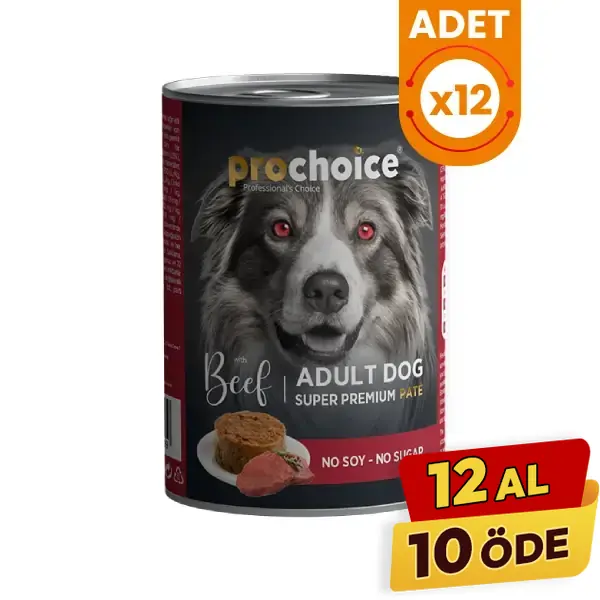 Pro Choice Adult Biftekli Yetişkin Köpek Konservesi