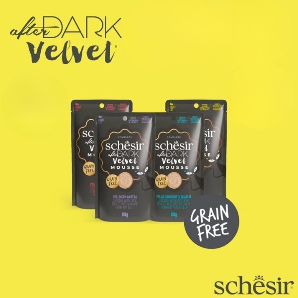 Schesir After Dark Velvet Et Suyunda Karışık Lezzetler Pouch Yetişkin Konserve Kedi Maması