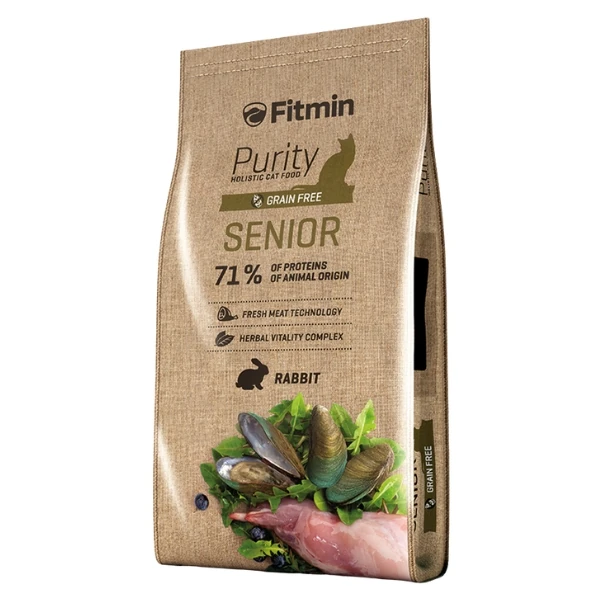 Fitmin Purity Senior Taze Tavşan Etli Yetişkin Kedi Maması