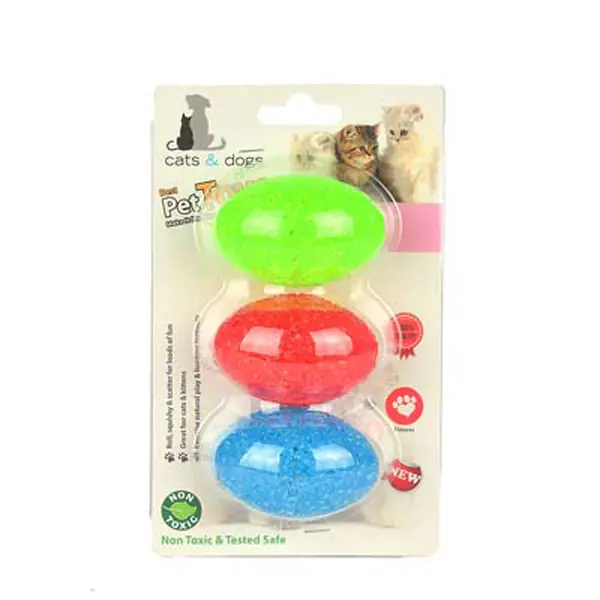 Flip Elips Çıngıraklı Kedi Oyun Topu