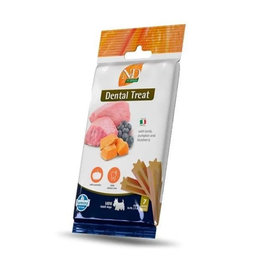 N&D Kuzulu Yaban Mersinli Diş Sağlığı Mini Köpek Ödülü