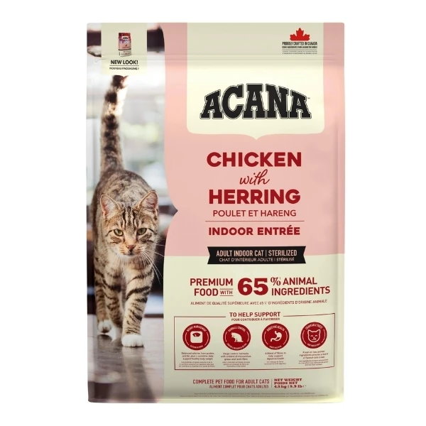 Acana Indoor Entree Sterilised Tavuklu Kısır Kedi Maması - 4.5 Kg
