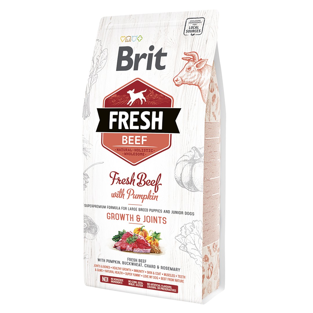 Brit Fresh Sığır Etli ve Balkabaklı Yavru Köpek Maması