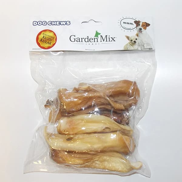 Garden Mix Kurutulmuş Kuzu Kulak Köpek Ödül Maması