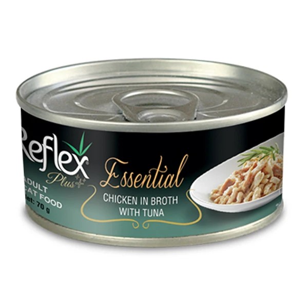 Reflex Plus Ton Balık ve Tavuklu Yetişkin Konserve Kedi Maması