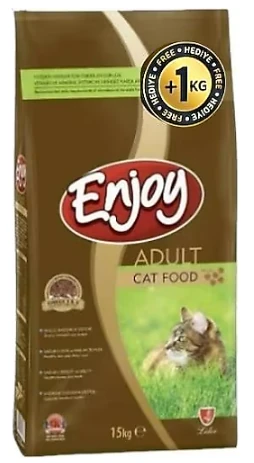 Enjoy Tavuklu Yetişkin Kedi Maması - 15+1 Kg Hediyeli