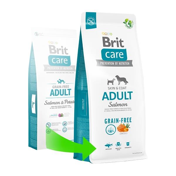 Brit Care Tahılsız Skin & Coat Somonlu Yetişkin Köpek Maması