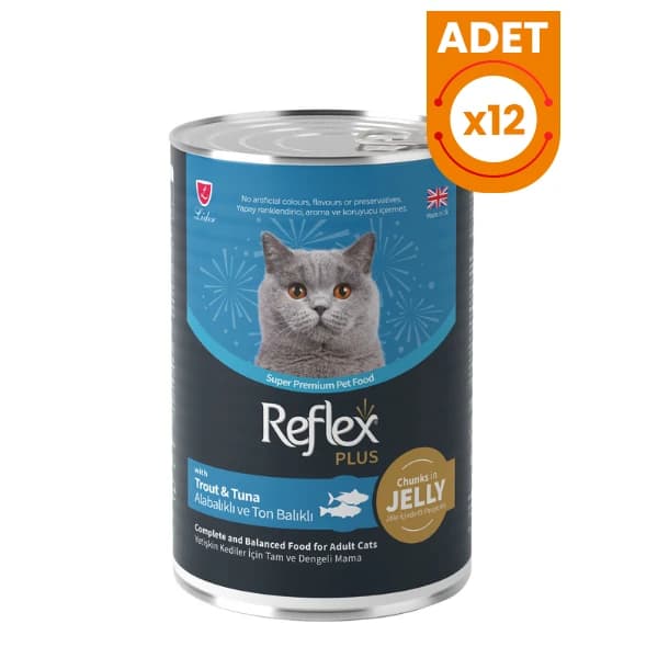 Reflex Plus Adult Trout and Tuna in Jelly