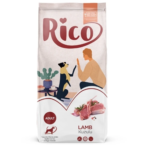 Rico Kuzulu Yetişkin Köpek Maması - 15 Kg