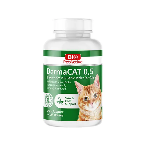 Bio Pet Active Derma Kediler için Sarımsaklı Maya Tableti {'id': '8448c49a-ccb4-4e30-b51c-c5c756038a23', 'name': '22.5 Gr', 'colorCode': '', 'thumbnailImageId': '', 'variantTypeId': '441e88da-dca6-4a8d-87d4-d09e059ec0d0'}
