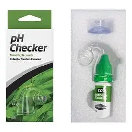 Seachem Ph Checker Akvaryum Camına Yapışan Solüsyonlu pH Ölçer