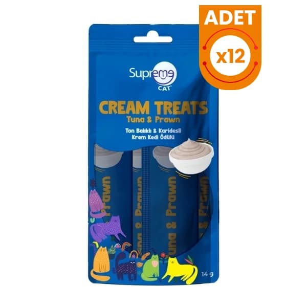 Supreme Cat Ton Balıklı ve Karidesli Sıvı Kedi Ödül Maması
