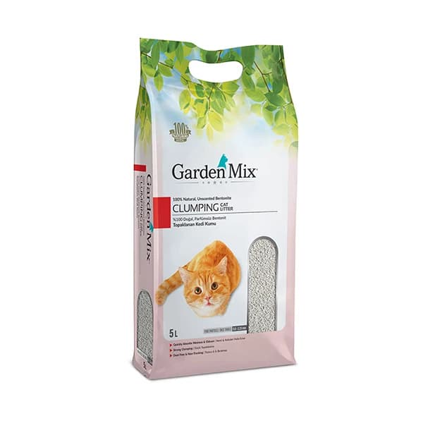 Garden Mix İnce Taneli Kokusuz Kedi Kumu