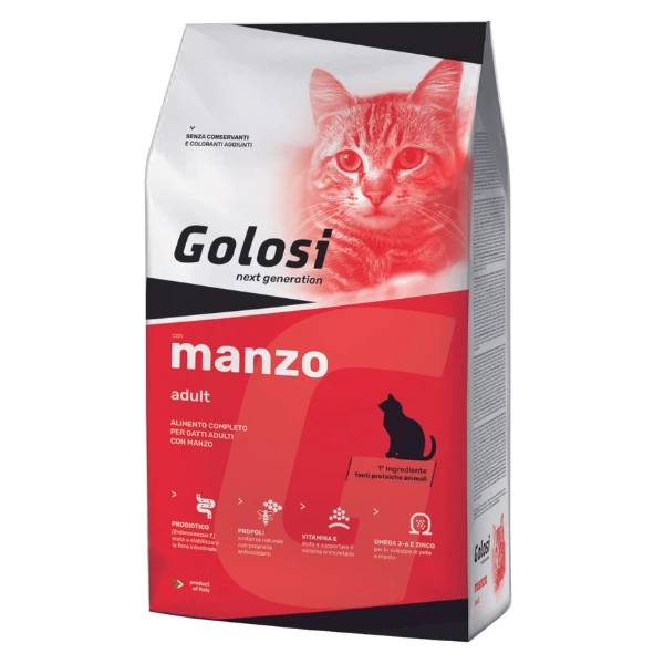 Golosi Sığır Etli Yetişkin Kedi Maması - 20 Kg