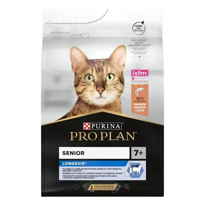Purina Pro Plan Original Senior 7+ Longevis riche en saumon
