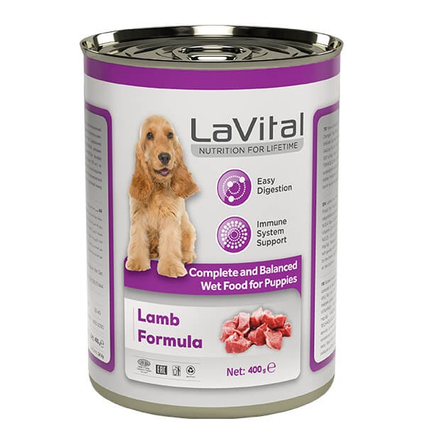 Lavital Puppy Kuzulu Bağışıklık Sistemi Destekleyici Yavru Köpek Konservesi