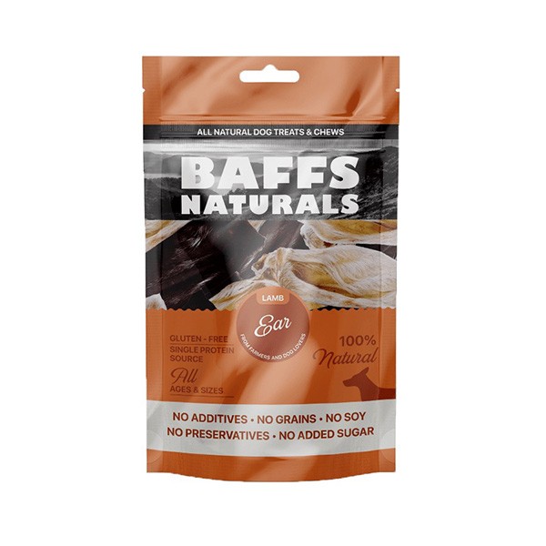 Baffs Naturals Kuzu Kulağı Köpek Ödül Maması