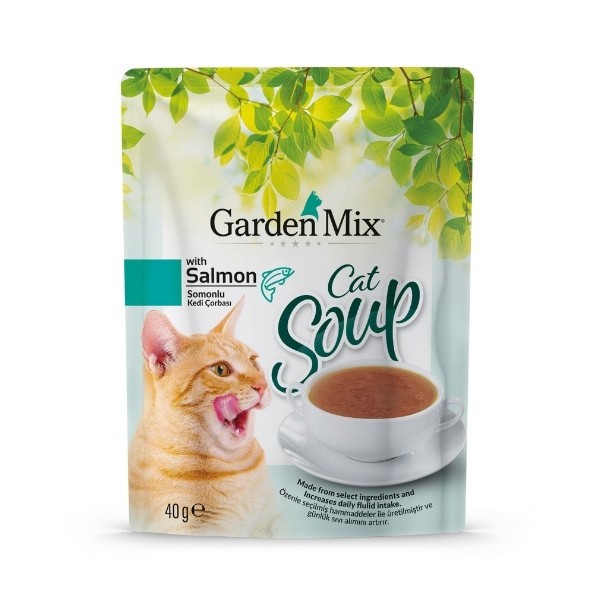 Garden Mix Somonlu Kedi Çorbası