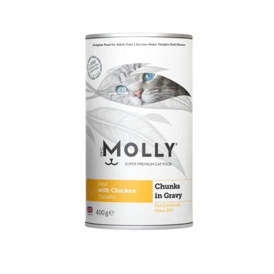 Molly Chicken Chunks in Sauce Adult Wet Cat Food