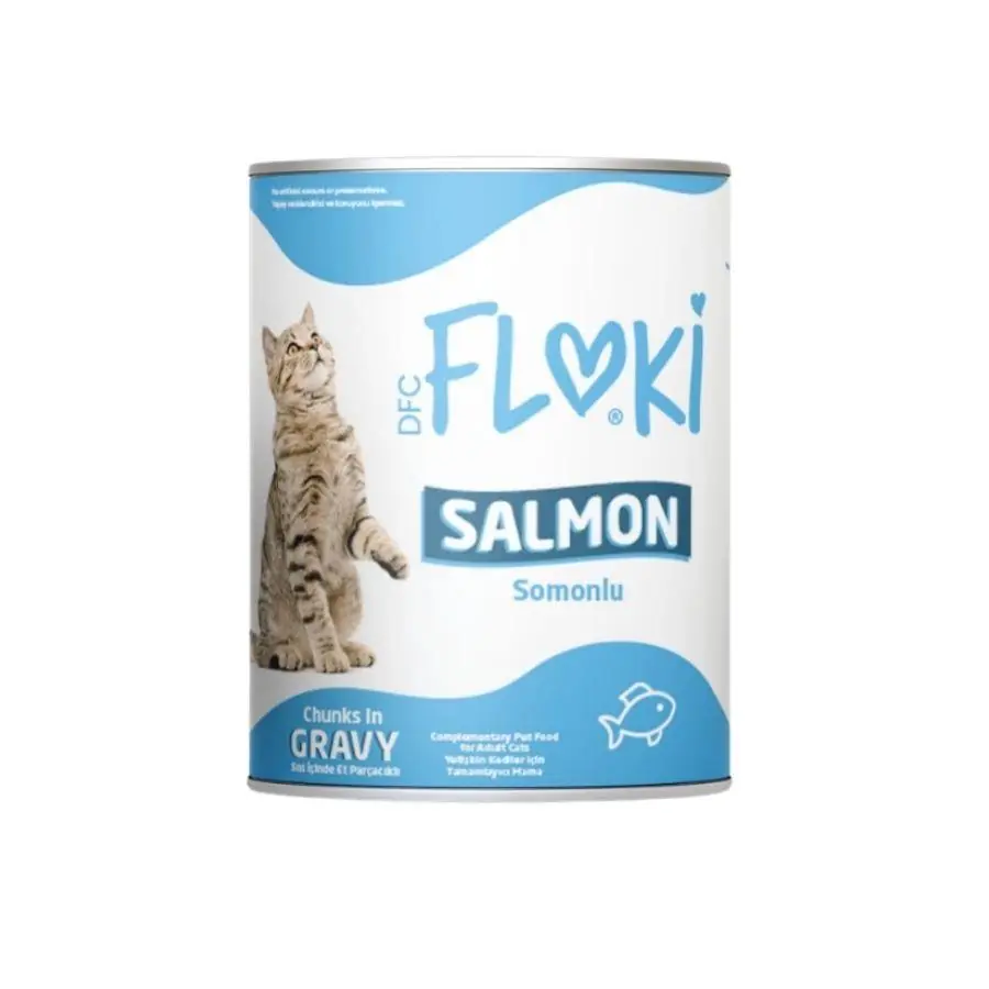 Floki Somonlu Yetişkin Kedi Konservesi