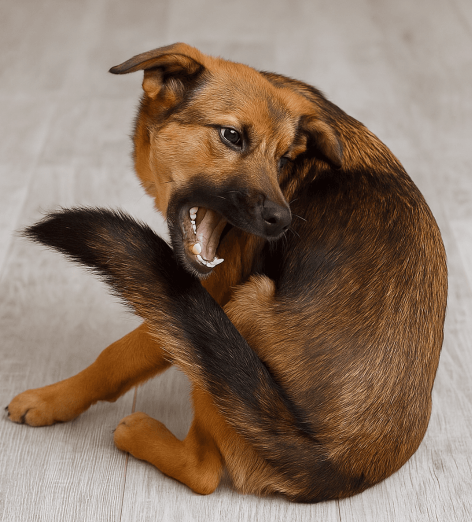 Köpekler Kuyruklarını Neden Isırır?