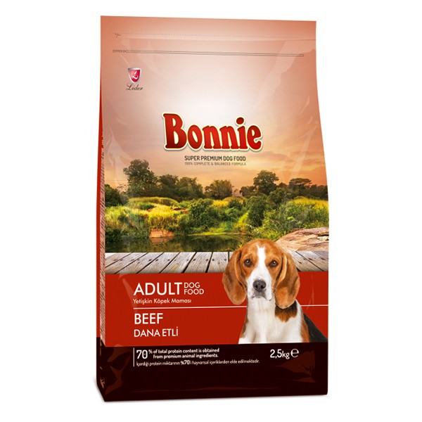 Bonnie Biftekli Yetişkin Köpek Maması