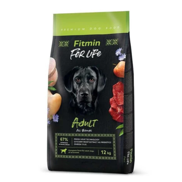 Fitmin For Life Tüm Irklar için Kümes Hayvanlı Yetişkin Köpek Maması
