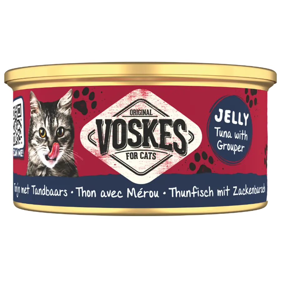 Voskes Ton Balığı ve Orfoz Yetişkin Konserve Kedi Maması