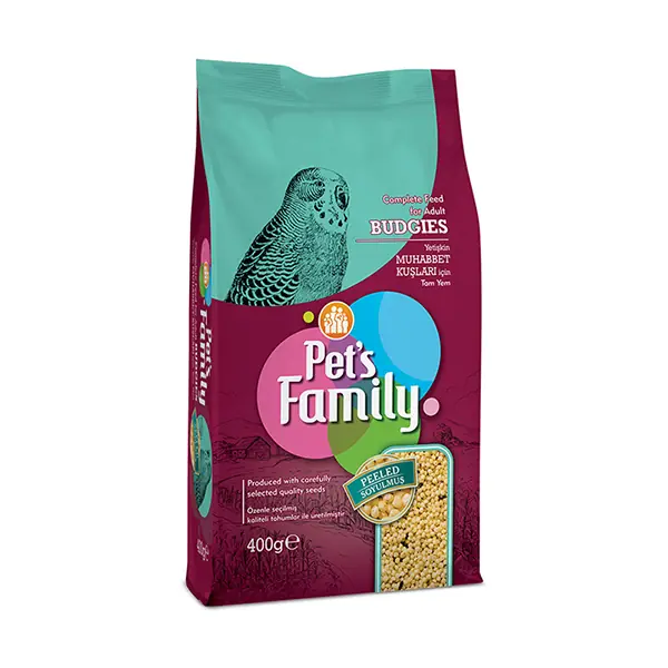 Pets Family Soyulmuş Muhabbet Kuşu Yemi