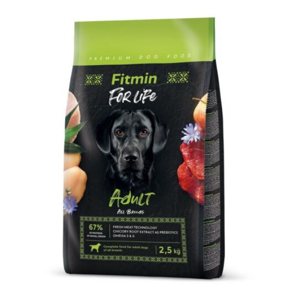 Fitmin For Life Tüm Irklar için Kümes Hayvanlı Yetişkin Köpek Maması