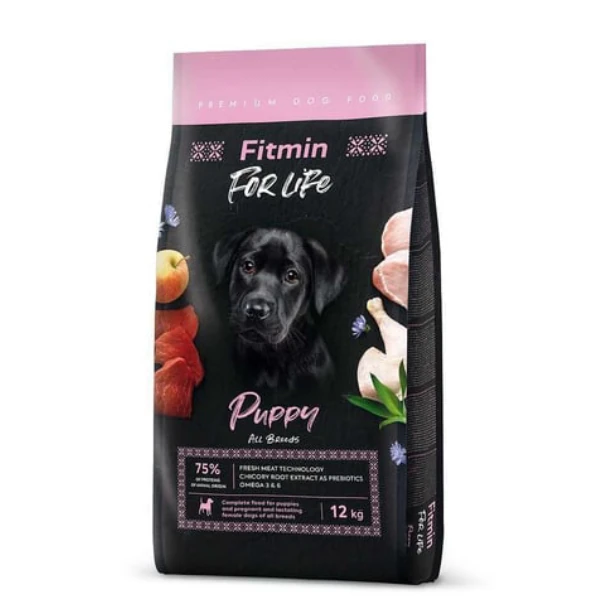 Fitmin For Life Puppy Tüm Irklar için Kümes Hayvanlı Yavru ve Hamile Köpek Maması