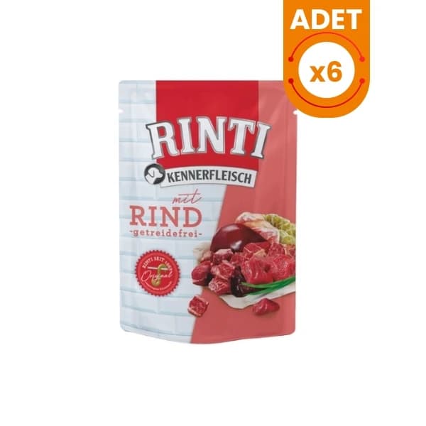 Rinti Dana Etli Pouch Yetişkin Köpek Konservesi