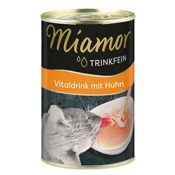 Miamor Mama ile Kedilerde Eklem Sorunlarına Etkili Çözüm 2 Miamor Vital Drink Tavuklu Kedi Çorbası
