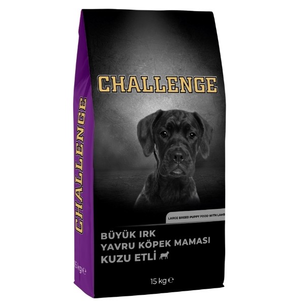 Challenge Kuzu Etli Büyük Irk Yavru Köpek Maması