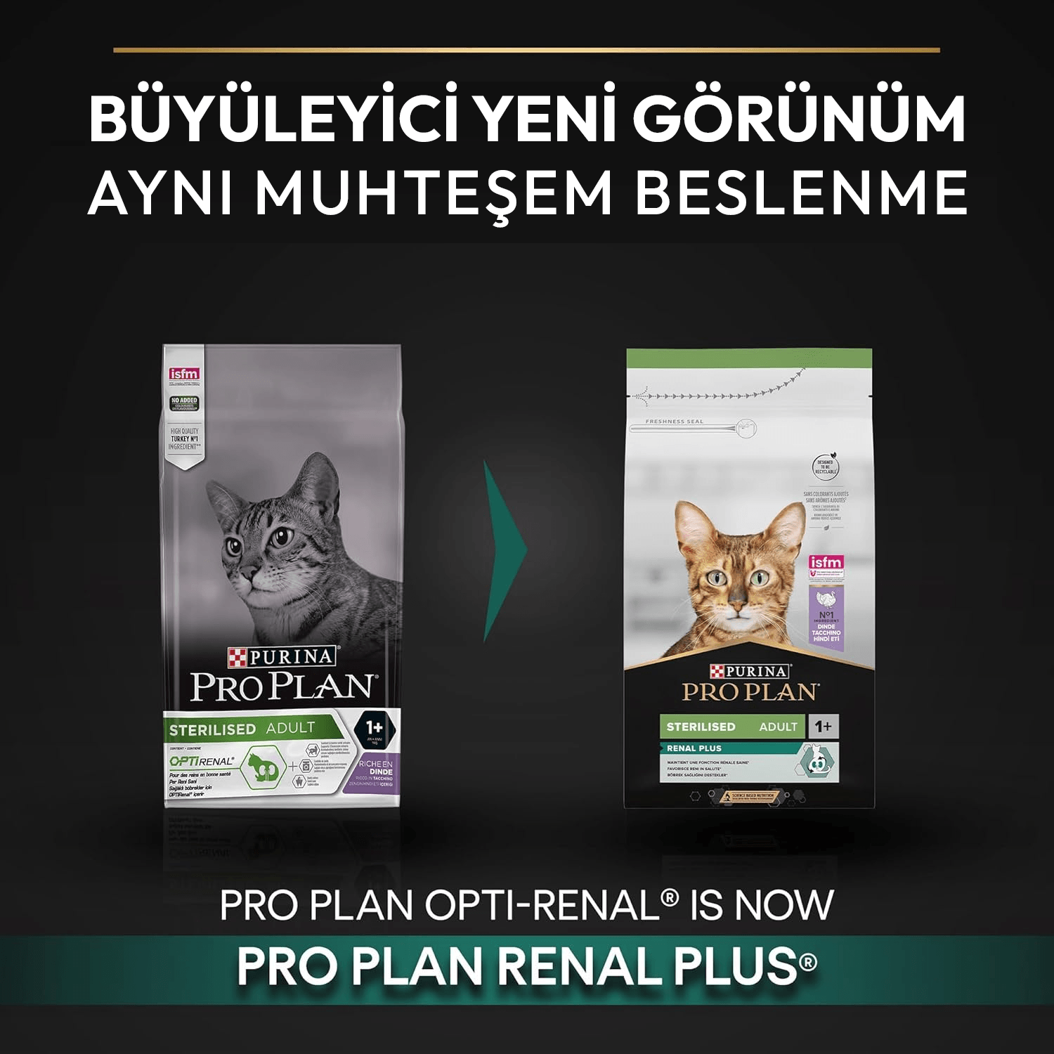 Pro Plan Sterilised Hindili Kısırlaştırılmış Kedi Maması