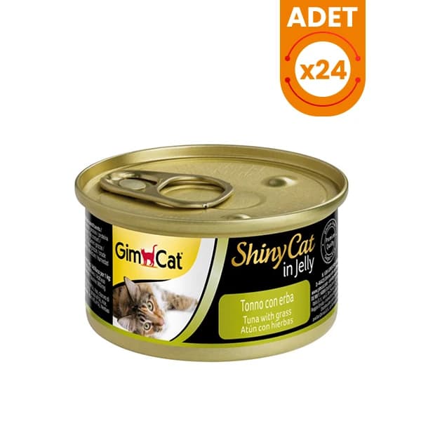 Gimcat Tuna with Grass Adult Wet Cat Food
