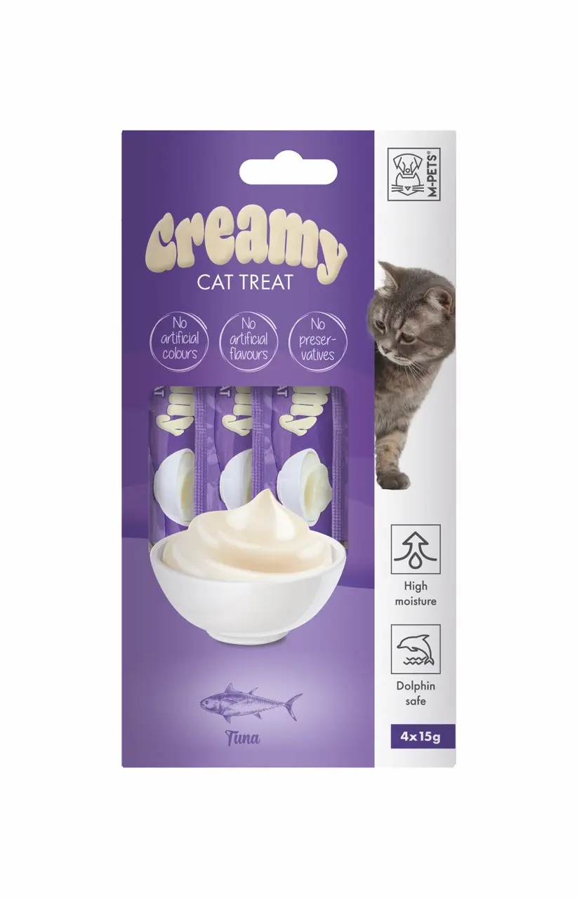 M-Pets Creamy Ton Balıklı Sıvı Kedi Ödül Maması