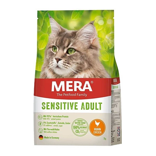 Mera Adult Sensitive Tahılsız Tavuklu Yetişkin Kedi Maması - 2 Kg