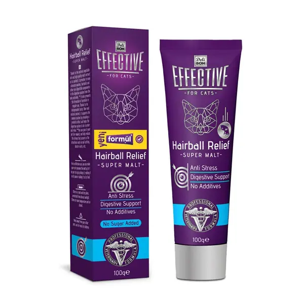 Delibon Effective Hairball Tüy Yumağı Önleyici Kedi Malt Macunu