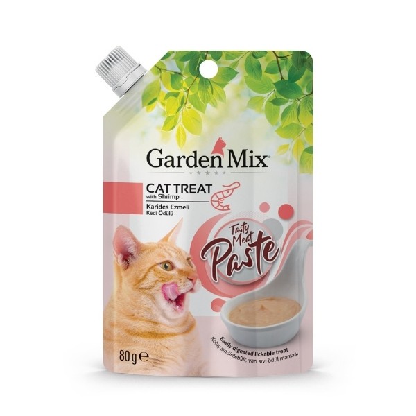 Garden Mix Tavuk ve Karides Ezme Sıvı Kedi Ödül Maması