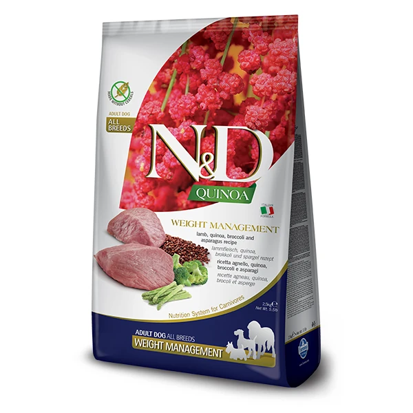 N&D Quinoa Weight Management Kuzu Yetişkin Köpek Maması - 7 Kg