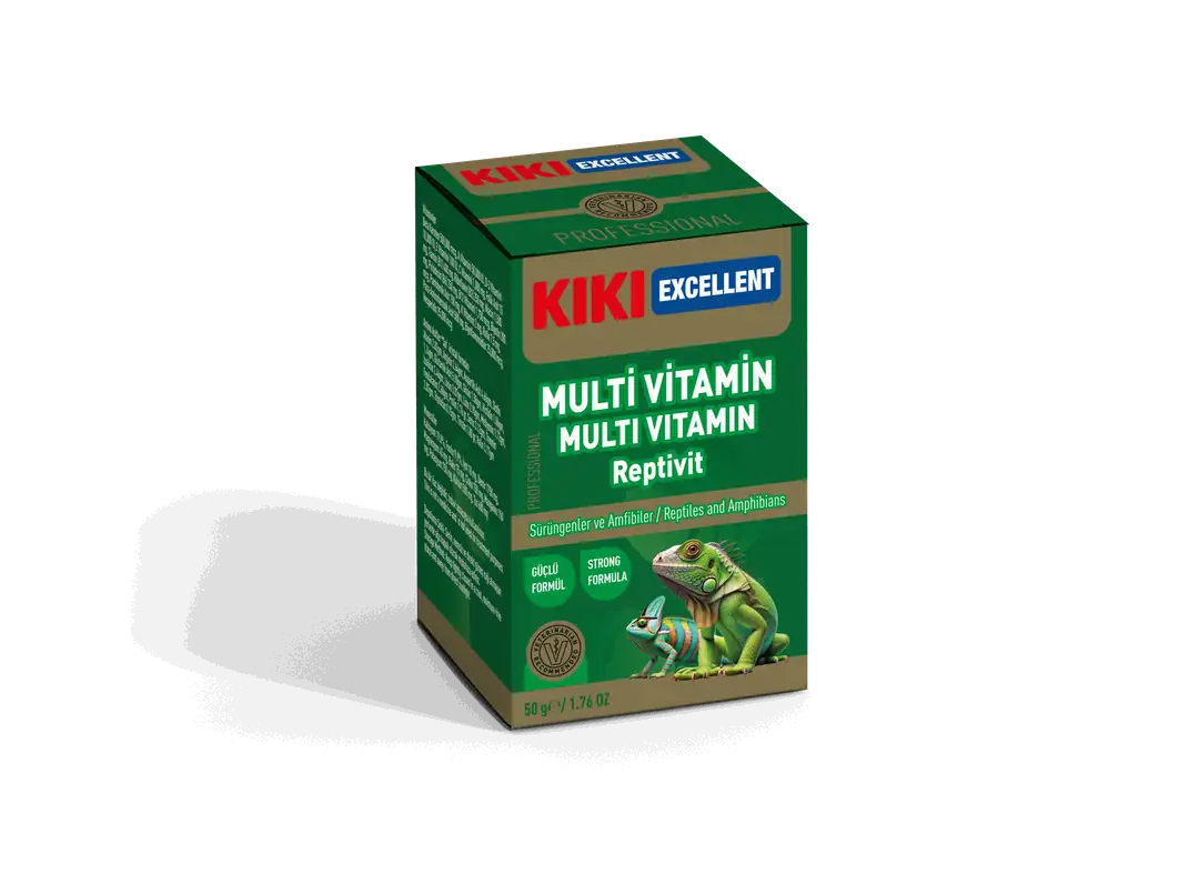 Kiki Excellent Multi Vitamin Reptivit Sürüngenler ve Amfibiler için Toz Mineral