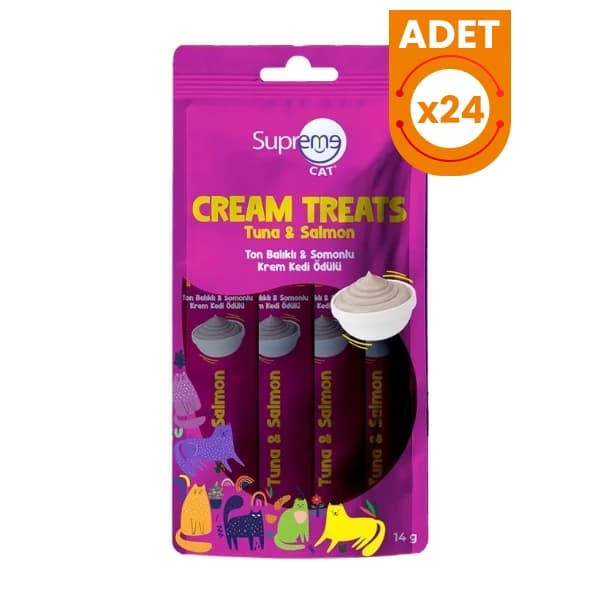 Supreme Cat Ton Balıklı ve Somonlu Sıvı Kedi Ödül Maması